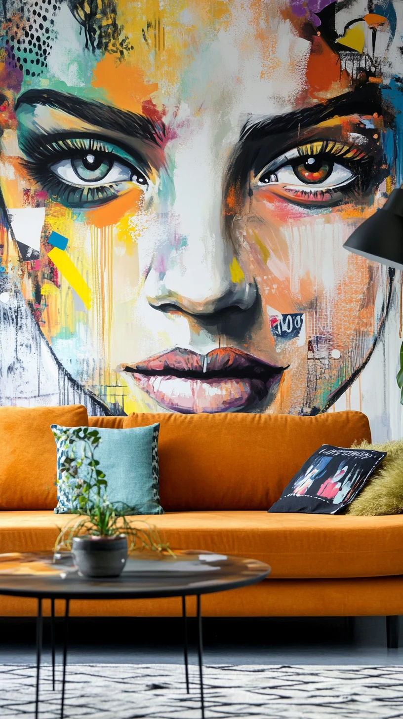 Bold Artistic Expression: Elevate Your Space with Vibrant Wall Art