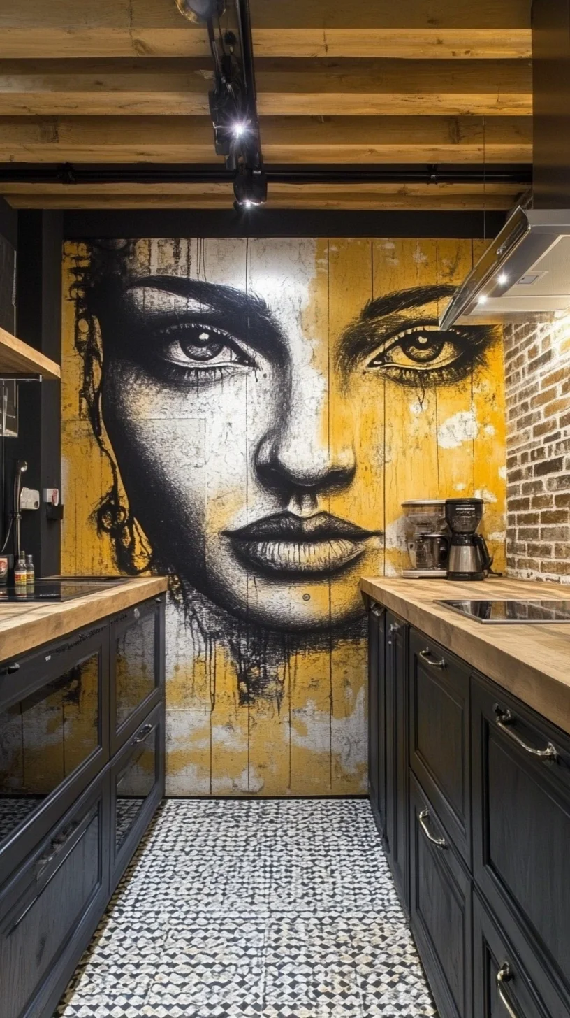 Bold Beauty: Elevate Your Kitchen Style with Stunning Wall Art