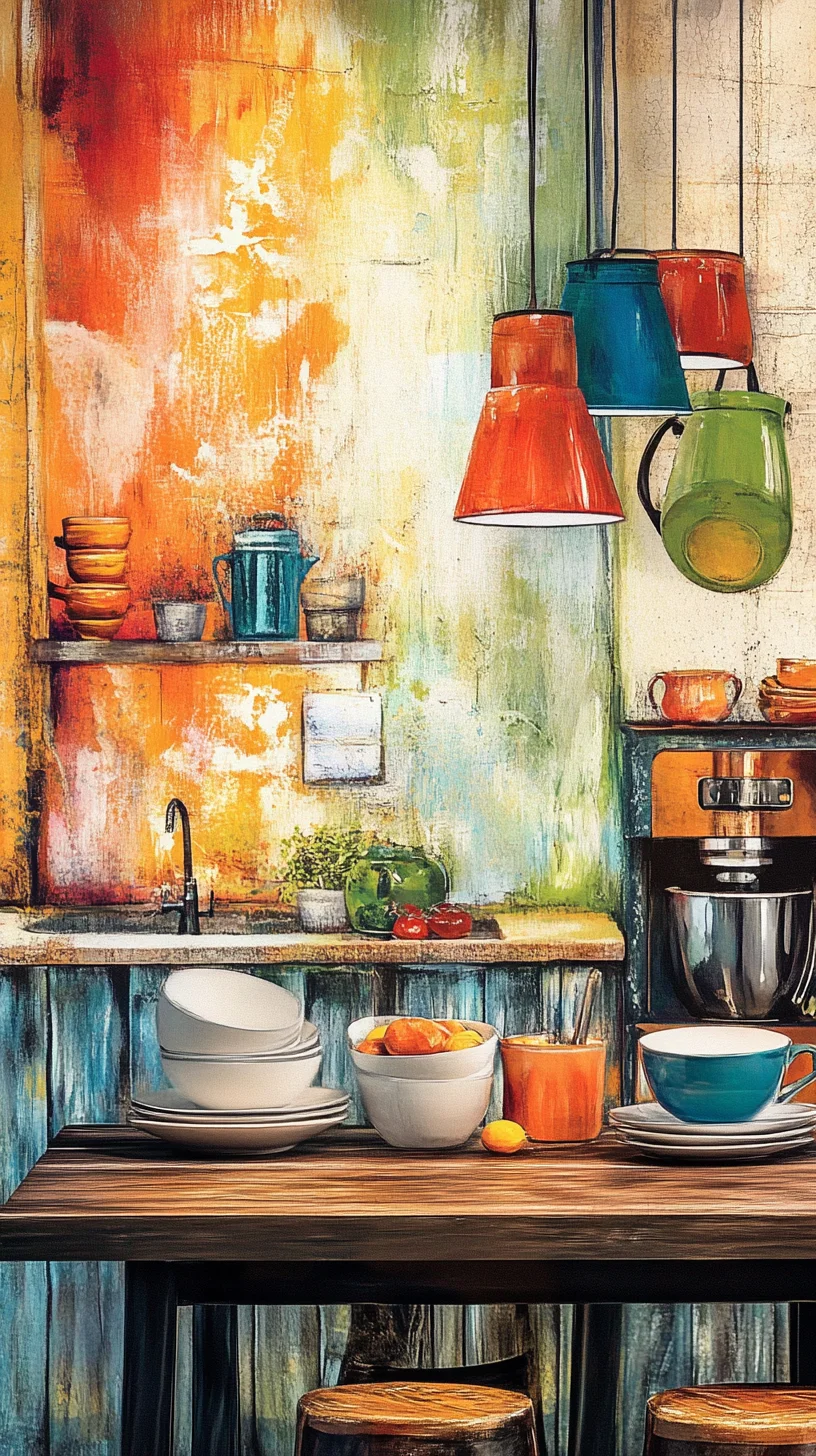 Bright and Bold: Transform Your Kitchen with Vibrant Colors and Whimsical Décor