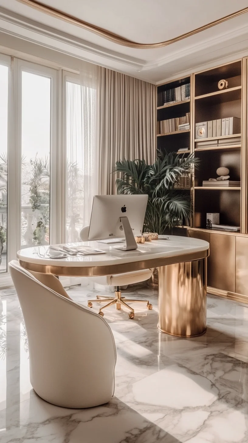 Chic and Modern Home Office Design for Ultimate Productivity