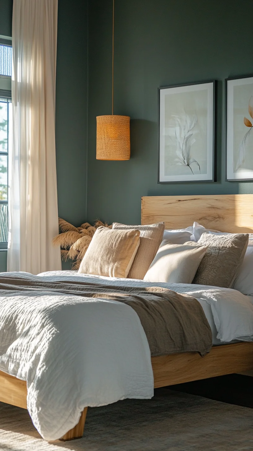 Cozy Earthy Elegance: Transform Your Bedroom with Nature-Inspired Décor