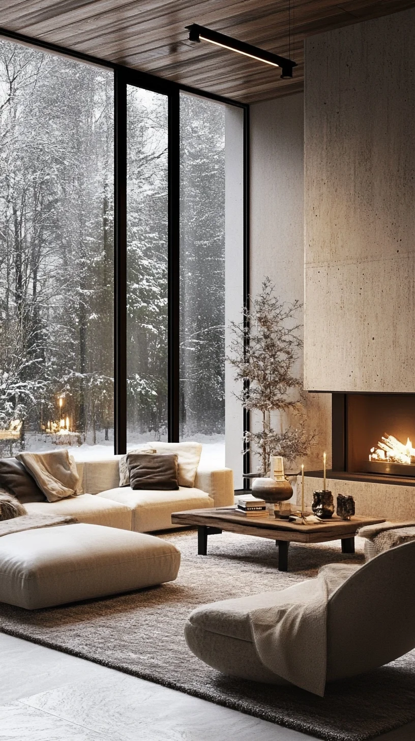 Cozy Minimalism: Embrace Comfort and Elegance in Your Winter Retreat