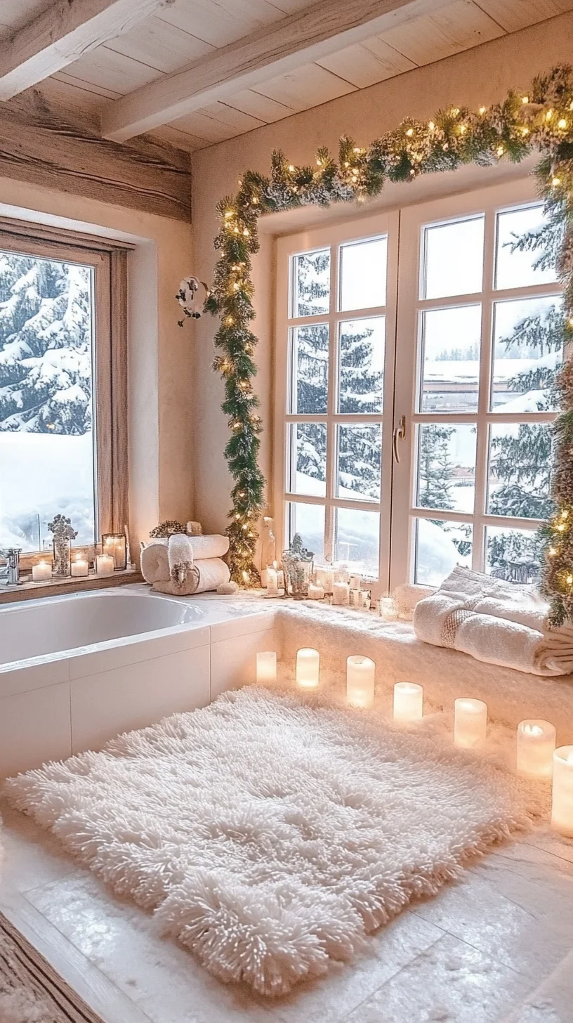 Cozy Winter Retreat: Transform Your Bathroom into a Serene Spa Oasis