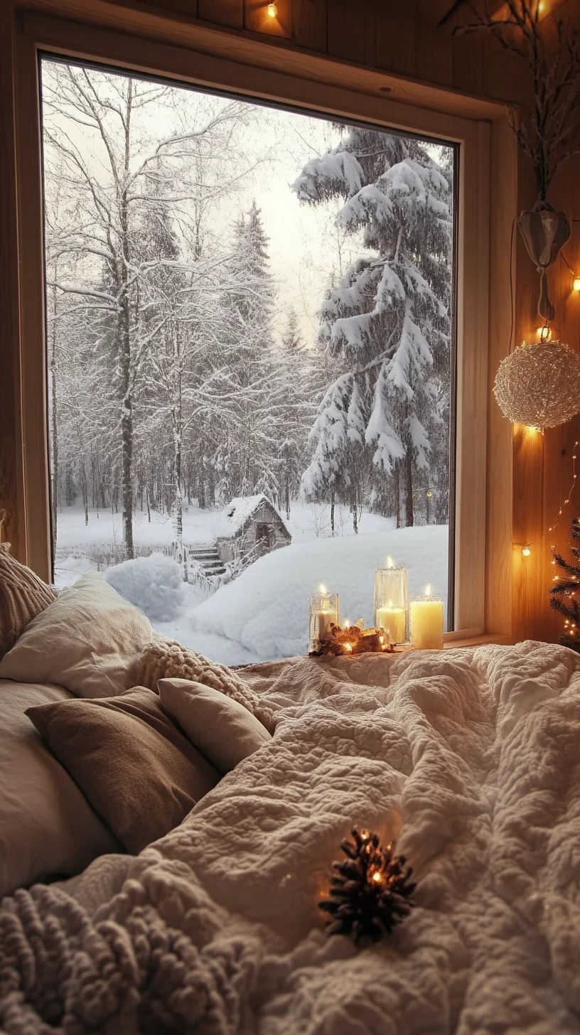 Cozy Winter Retreat: Transform Your Space into a Serene Snowy Escape