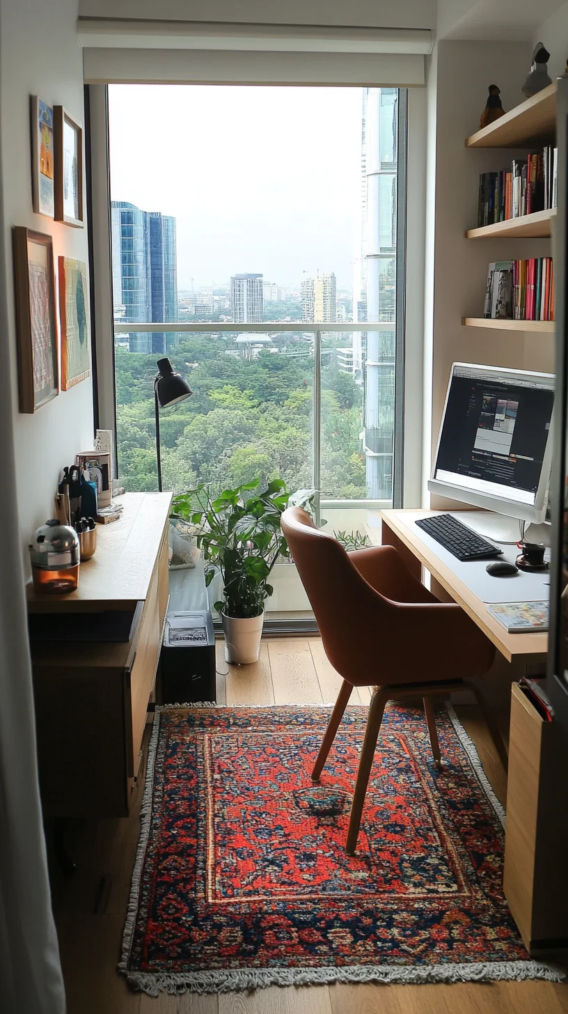 Create a Cozy Urban Workspace: Embrace Style with Comfort and Function