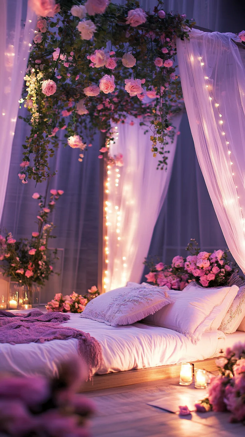 Create a Romantic Oasis: How to Style Your Bedroom with Ethereal Floral Elegance