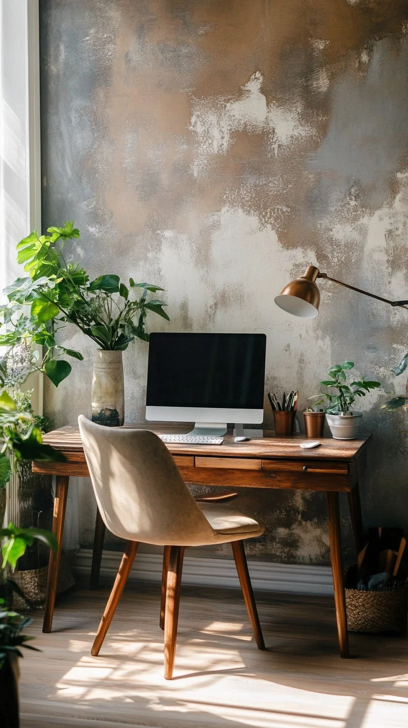 Create Your Perfect Workspace: Embrace Minimalist Elegance with Natural Touches