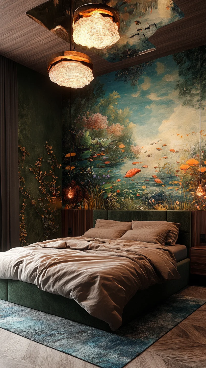 Dive into Serenity: Embrace Nature with Lush Bedroom Décor