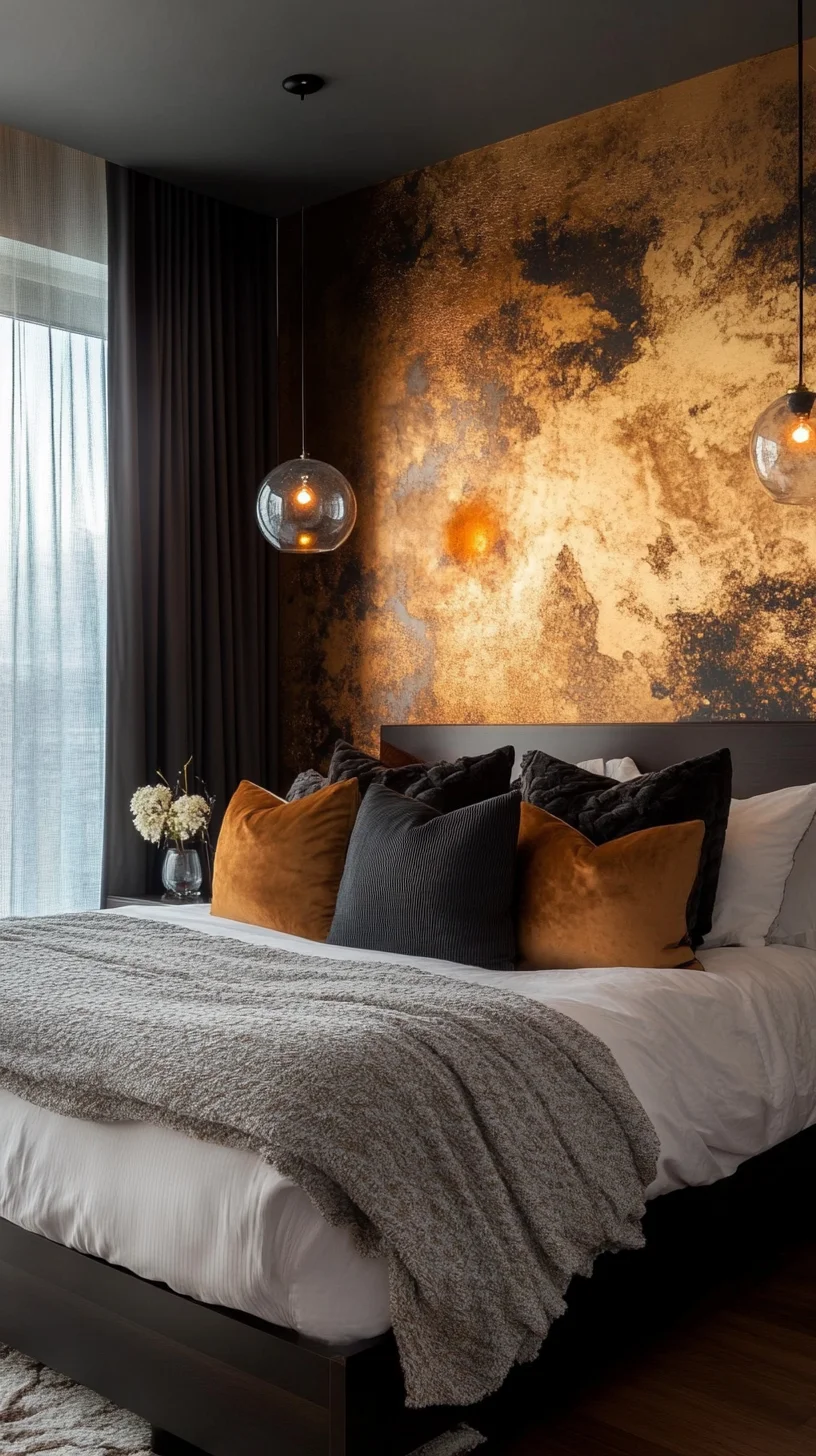 Elegant Earthy Tones: Transform Your Bedroom into a Cozy Sanctuary