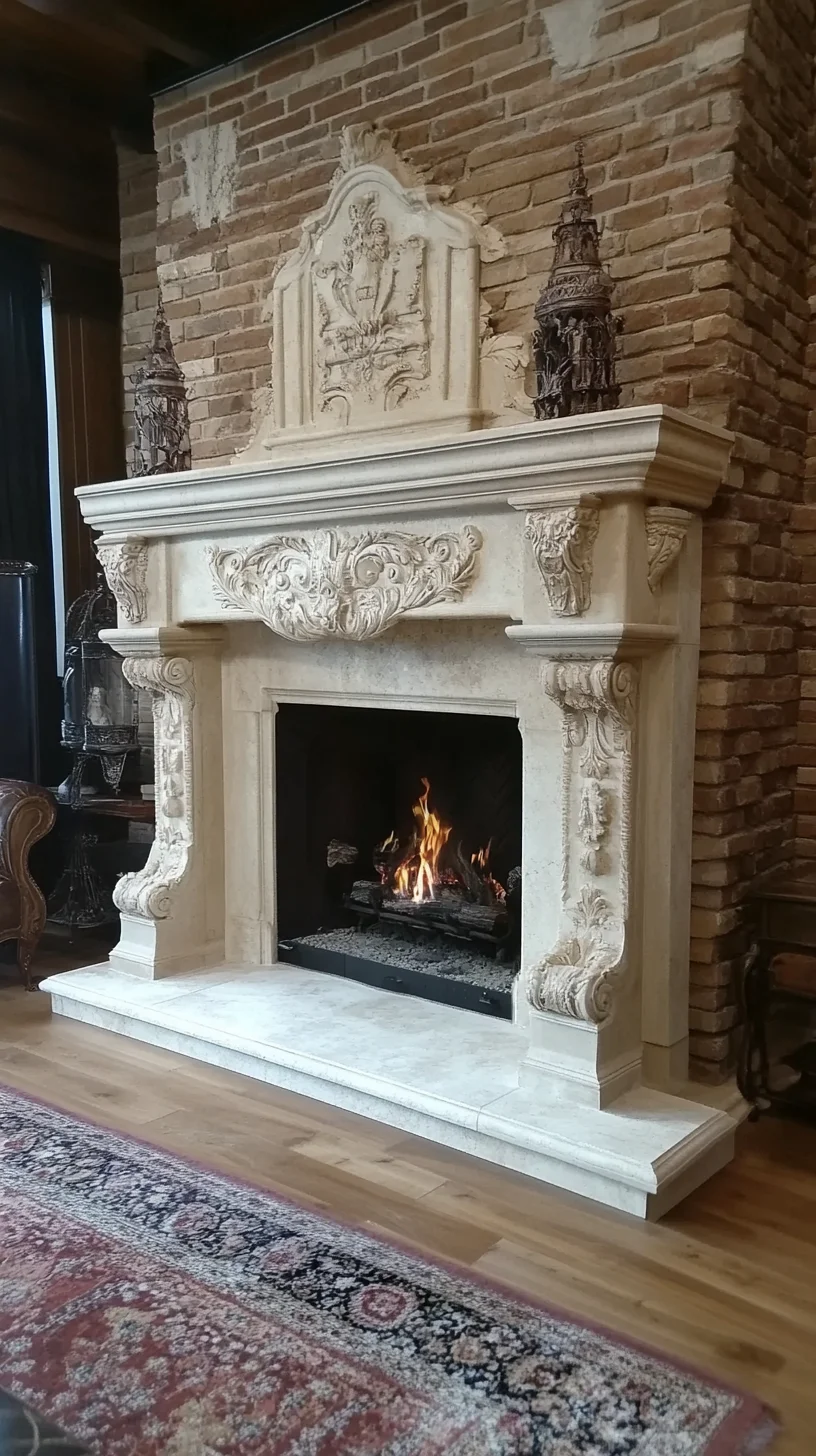 Elegant Fireplace Design: Timeless Charm Meets Cozy Warmth