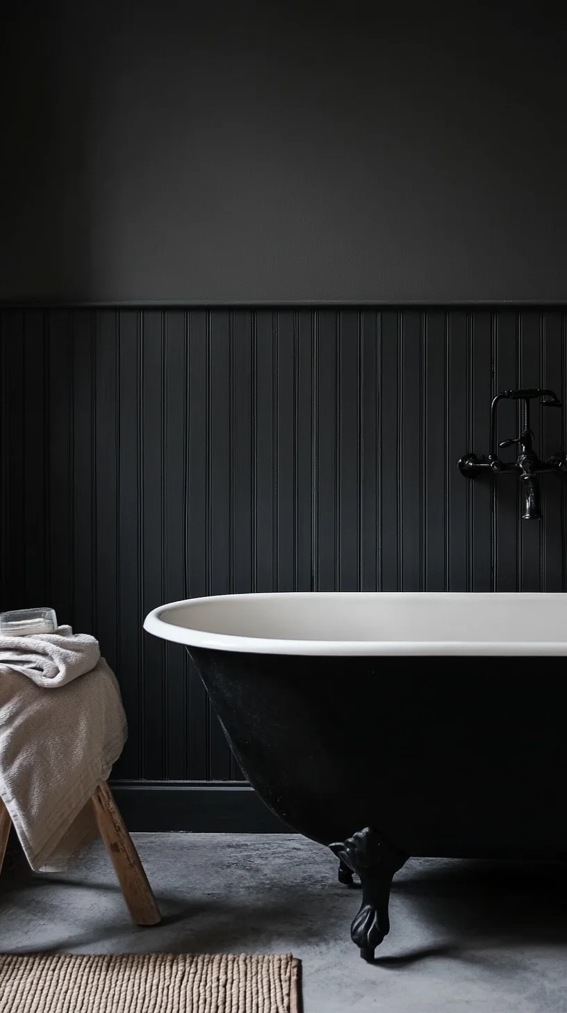 Elevate Your Bathroom Aesthetic with Timeless Black and White Elegance