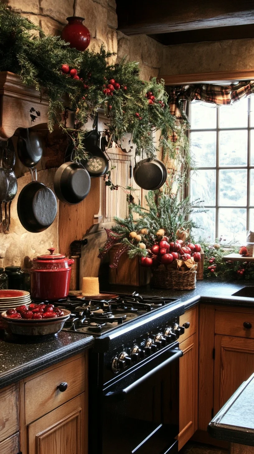 Elevate Your Holiday Spirit with a Cozy Rustic Kitchen Makeover