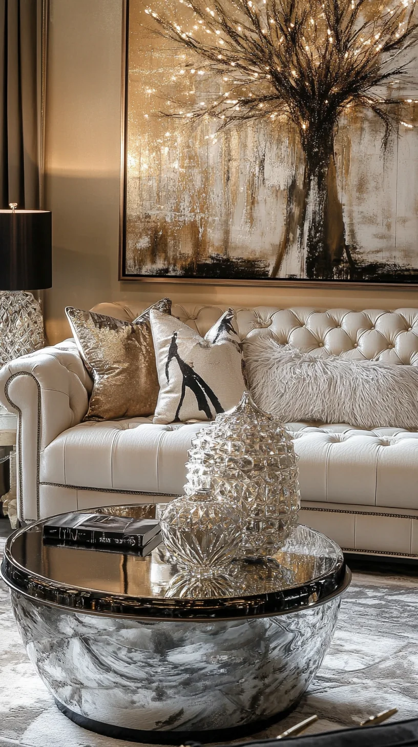 Elevate Your Living Space with Luxe Modern Glam Decor