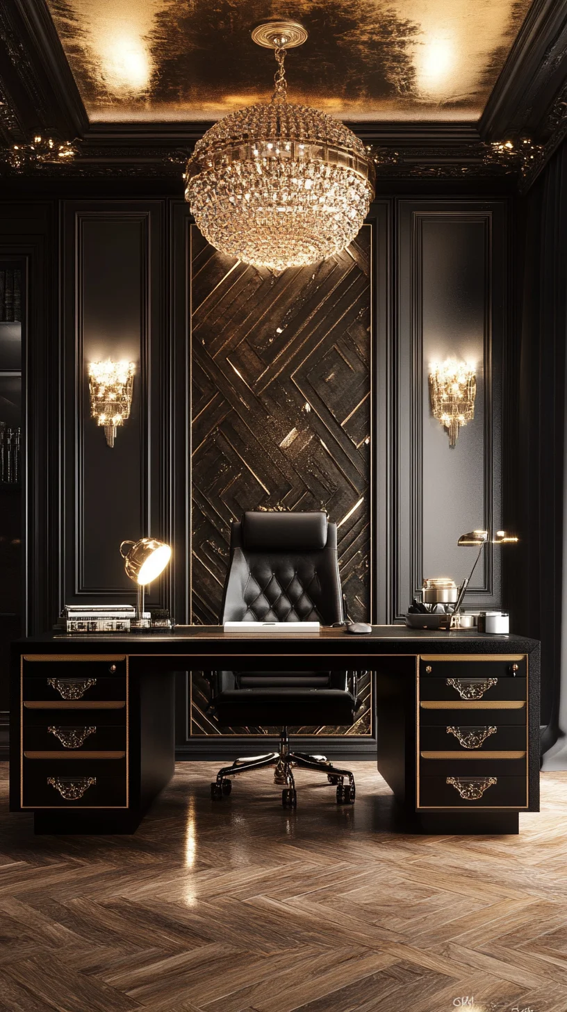 Elevate Your Space: The Luxe Office Design for a Touch of Elegance