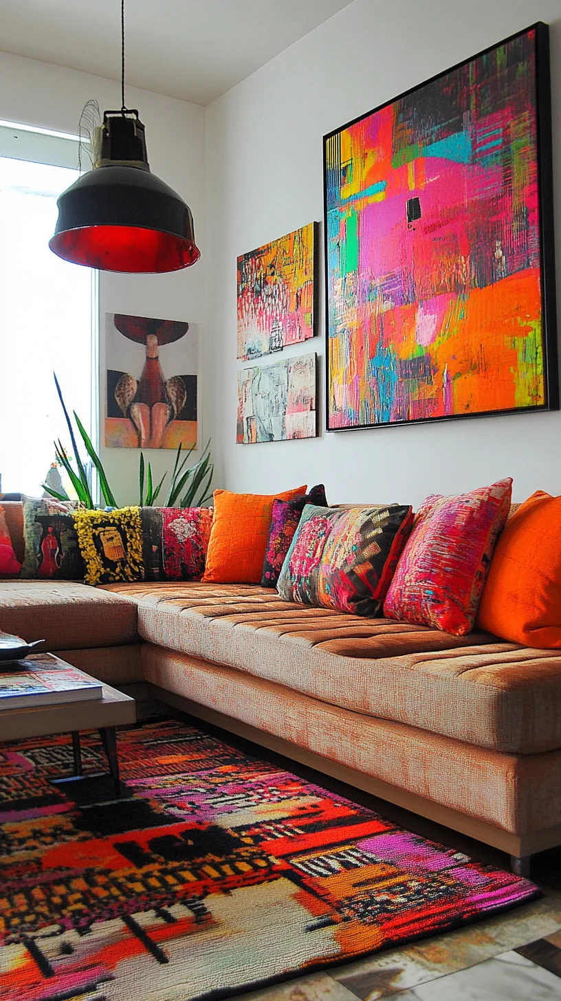 Elevate Your Space with Bold Boho Color: A Vibrant Oasis of Comfort