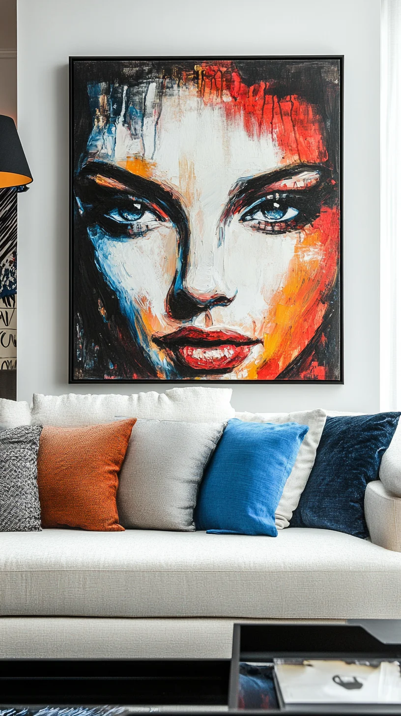 Elevate Your Space with Bold, Colorful Abstract Art: A Statement Piece for Any Room