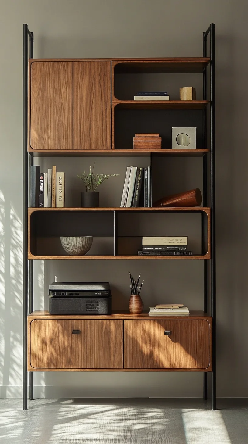 Elevate Your Space with Designer-Style Minimalist Bookshelves