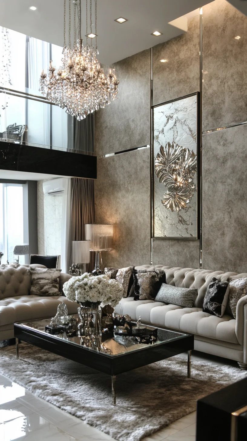 Elevate Your Space with Glamorous Modern Elegance