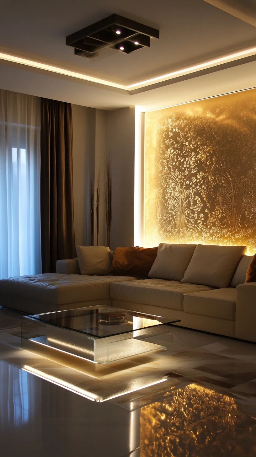 Elevate Your Space with Luxurious LED Lighting and Modern Minimalism