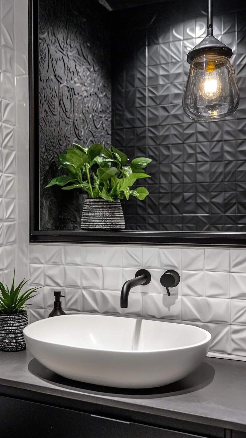 Elevate Your Space with Sleek Monochrome Elegance