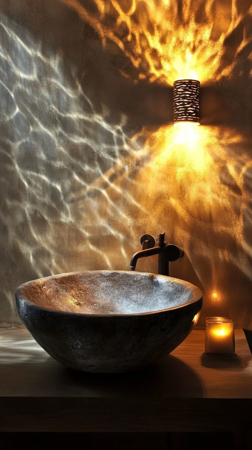 Elevate Your Space with Stunning Natural Elements and Warm Ambient Lighting