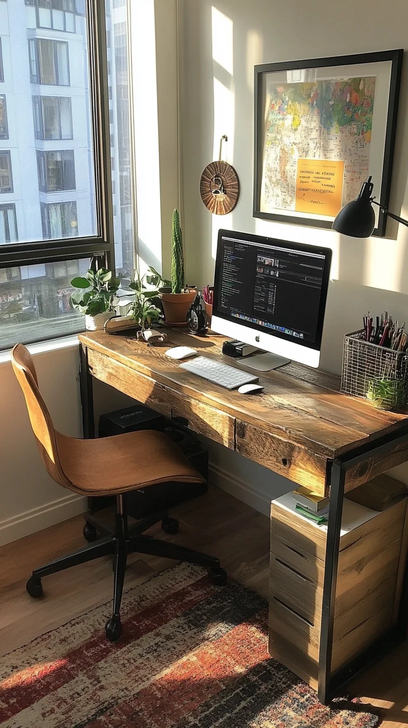 Elevate Your Workspace: A Cozy, Minimalist Office Style That Inspires Productivity