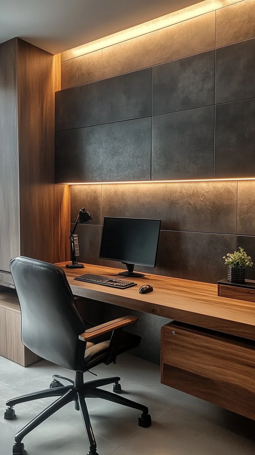 Elevate Your Workspace: Modern Minimalism Meets Functional Elegance