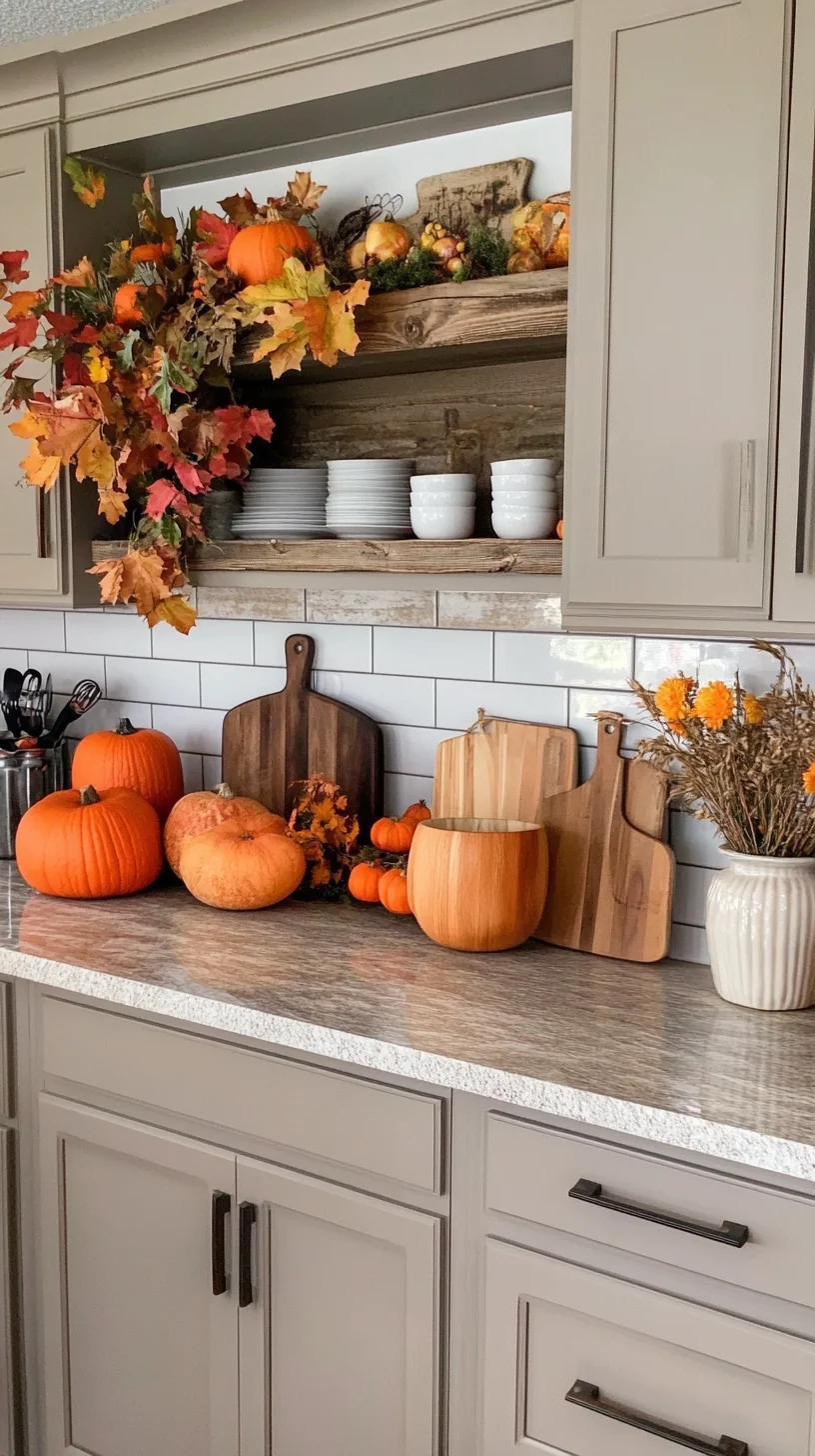 Embrace Autumn: Captivating Pumpkin-Inspired Kitchen Decor Ideas