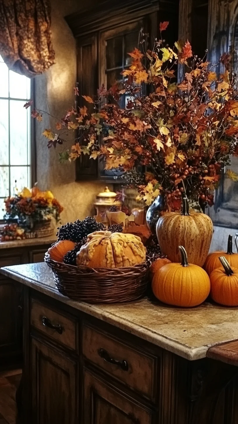 Embrace Autumn Charm: Cozy Rustic Kitchen Decor Ideas