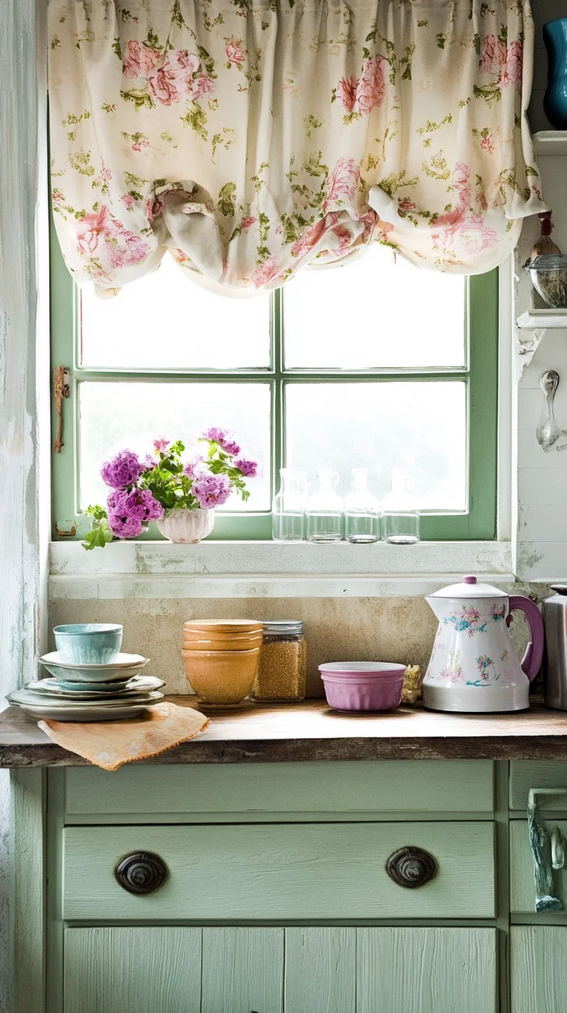 Embrace Cottage Charm: A Whimsical Kitchen Aesthetic