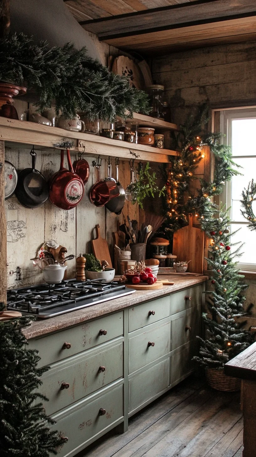 Embrace Cozy Charm with a Rustic Holiday Kitchen Makeover