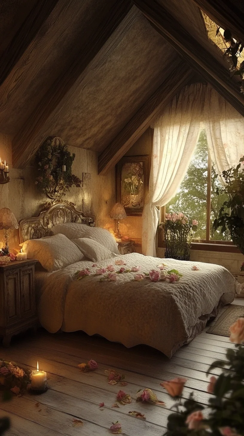 Embrace Cozy Elegance: A Charming Floral Bedroom Retreat