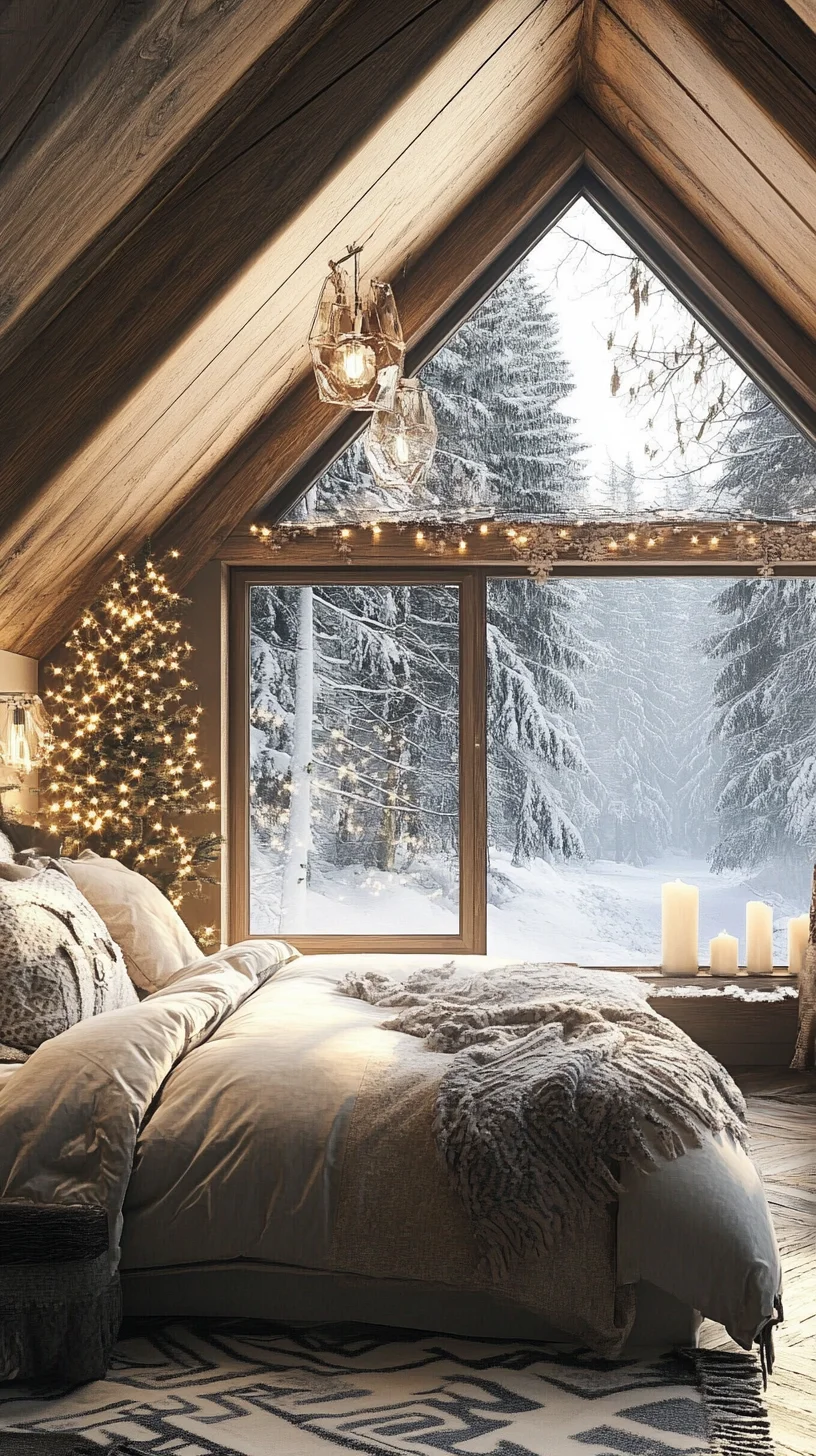 Embrace Cozy Elegance: A Winter Wonderland Bedroom Retreat