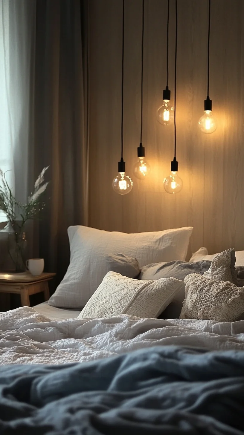 Embrace Cozy Elegance: Transform Your Bedroom with Chic Lighting and Textures