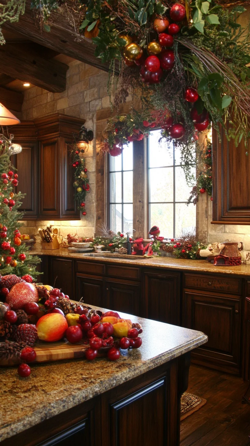 Embrace Cozy Elegance: Transform Your Kitchen Into a Festive Holiday Haven