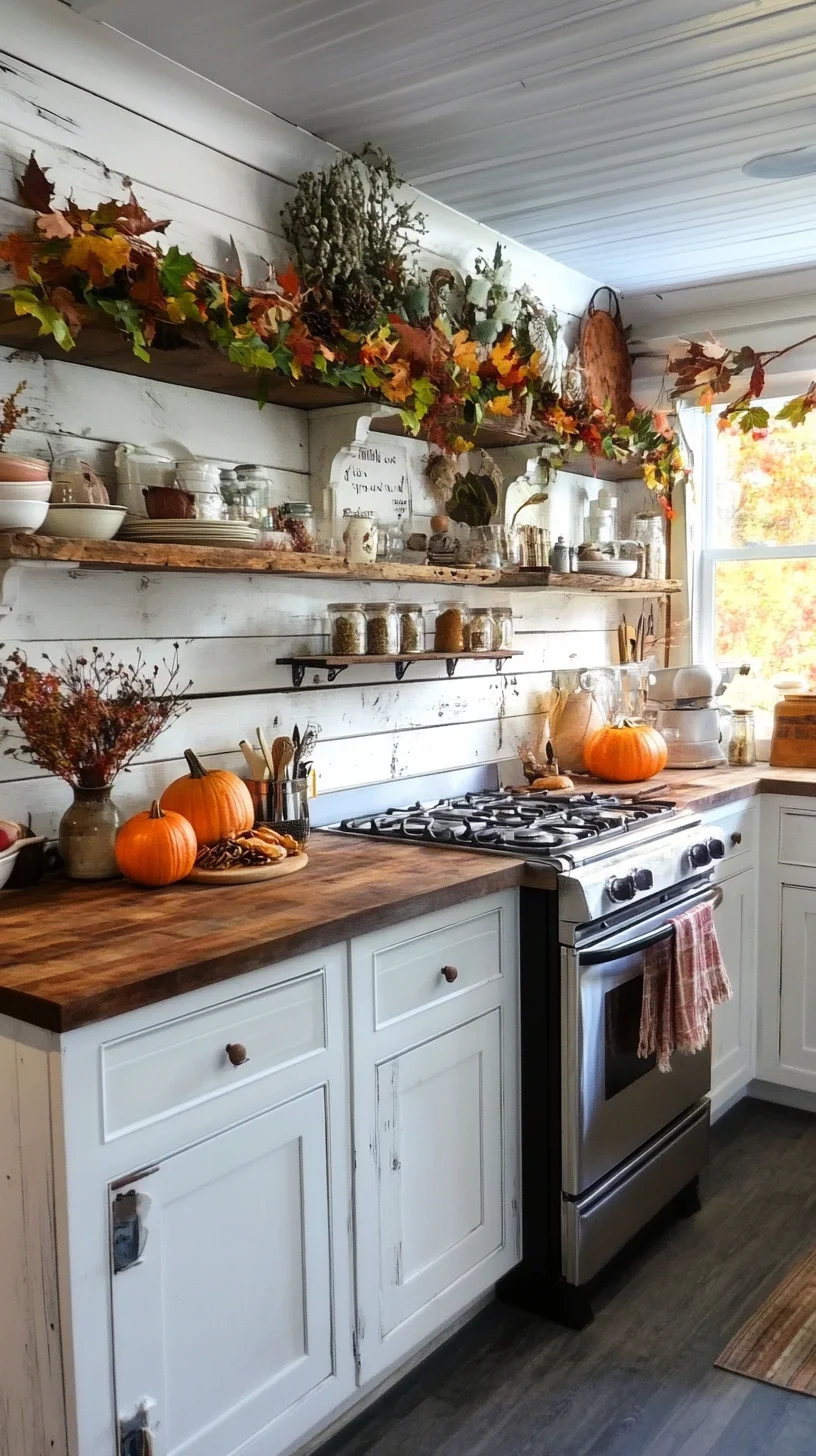 Embrace Cozy Elegance with Rustic Fall Kitchen Decor Ideas