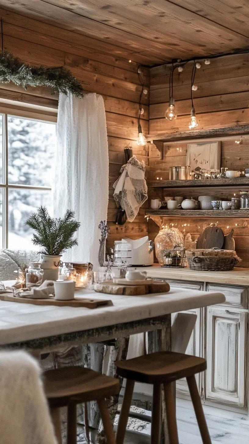 Embrace Cozy Minimalism: A Rustic Retreat for the Modern Home