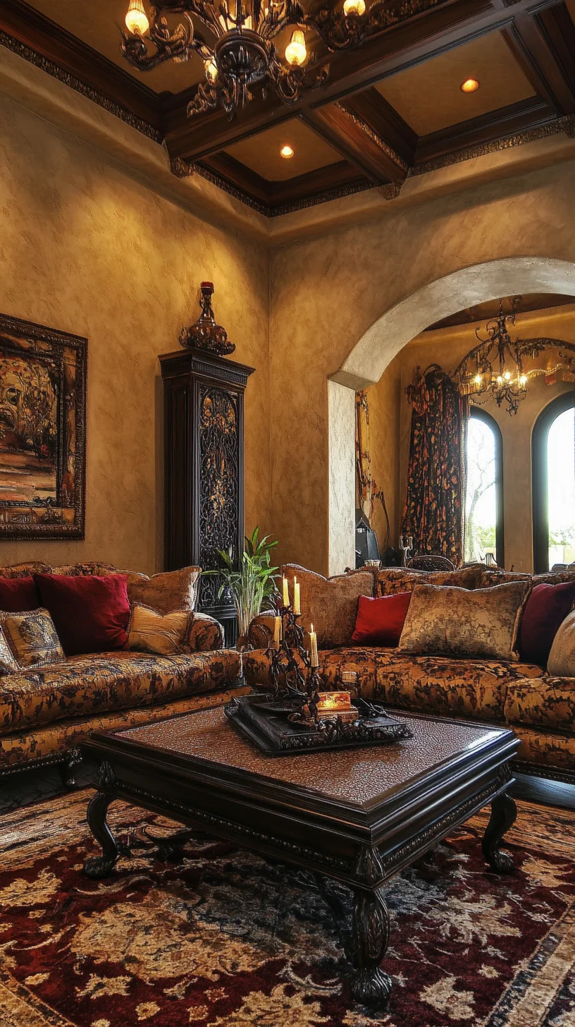 Embrace Elegance: The Timeless Charm of Ornate Living Room Decor