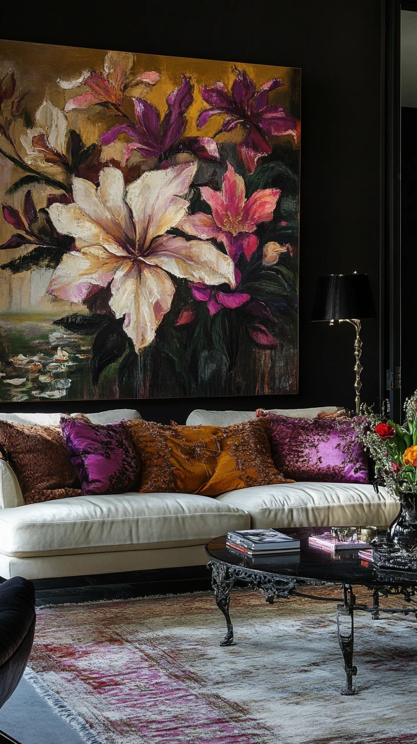 Embrace Elegance: Transform Your Space with Bold Floral Accents