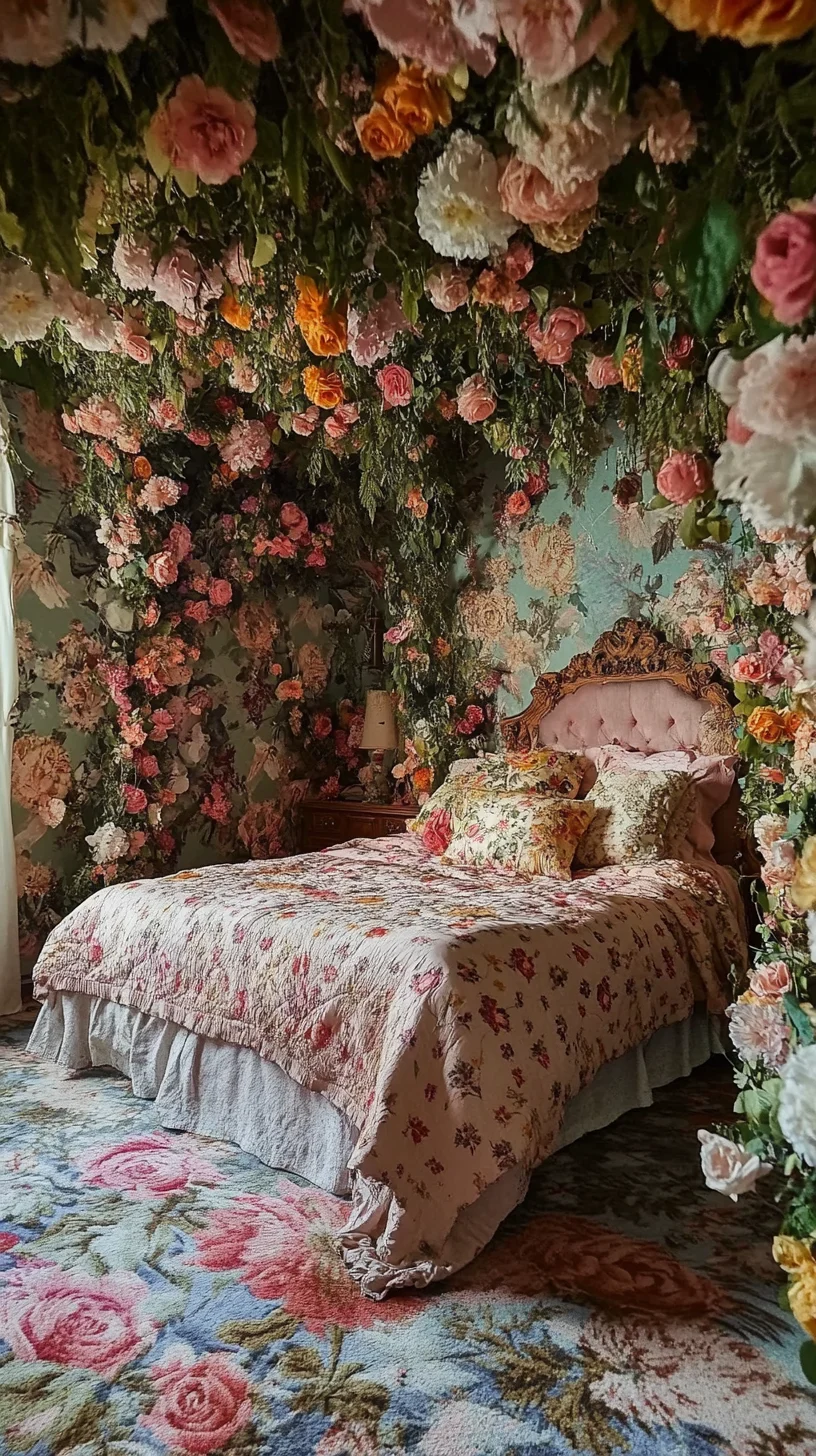 Embrace Floral Fantasy: Transform Your Space with Blooming Elegance