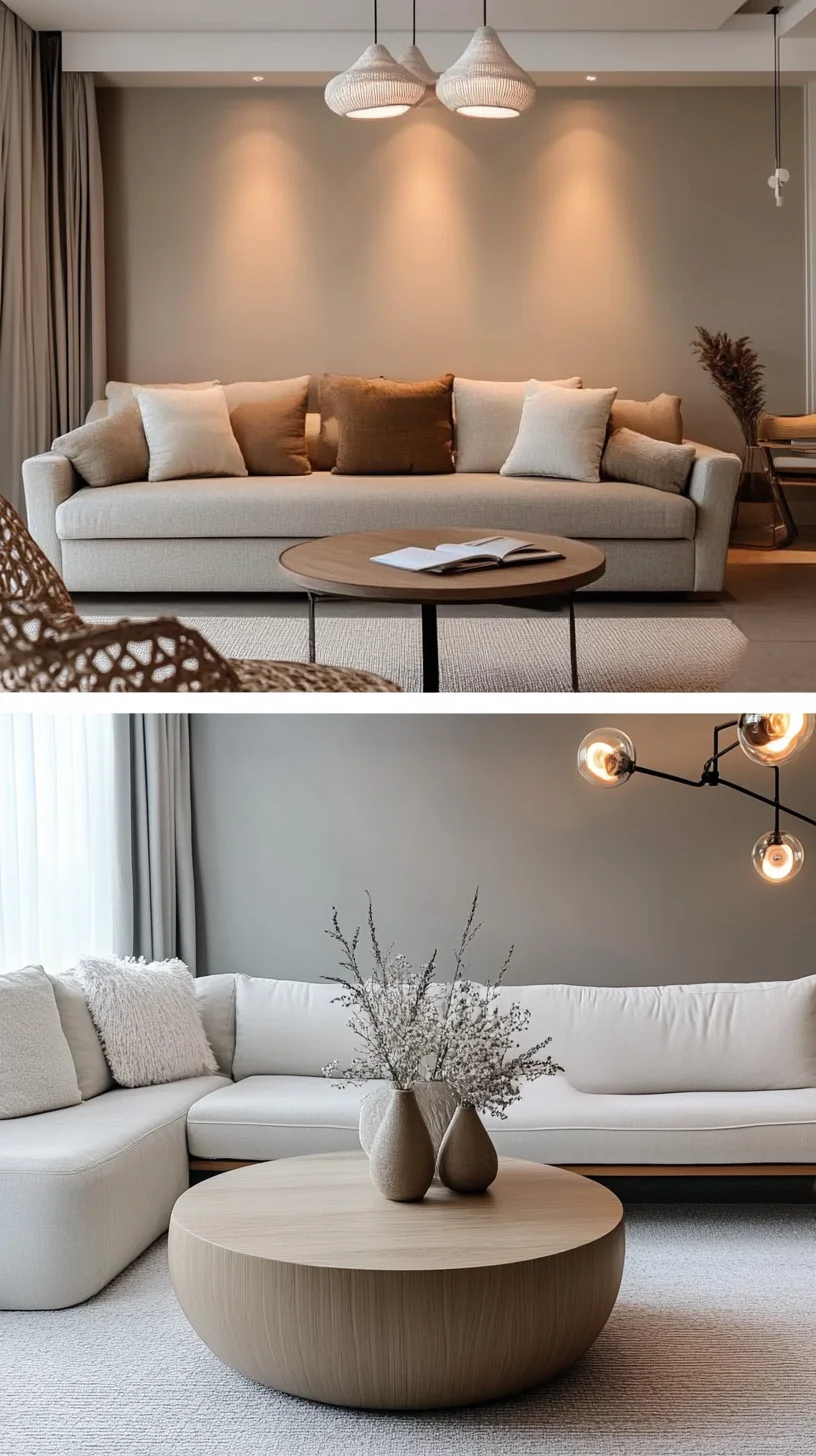 Embrace Minimalism: Elegant Neutral Tones for a Serene Living Space