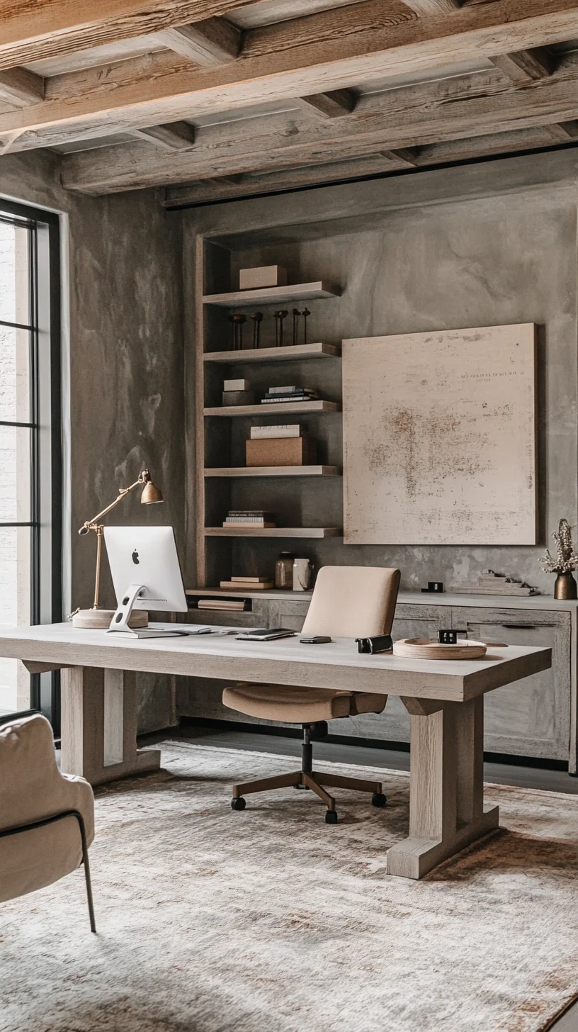 Embrace Minimalist Elegance: Transform Your Workspace into a Calm Oasis