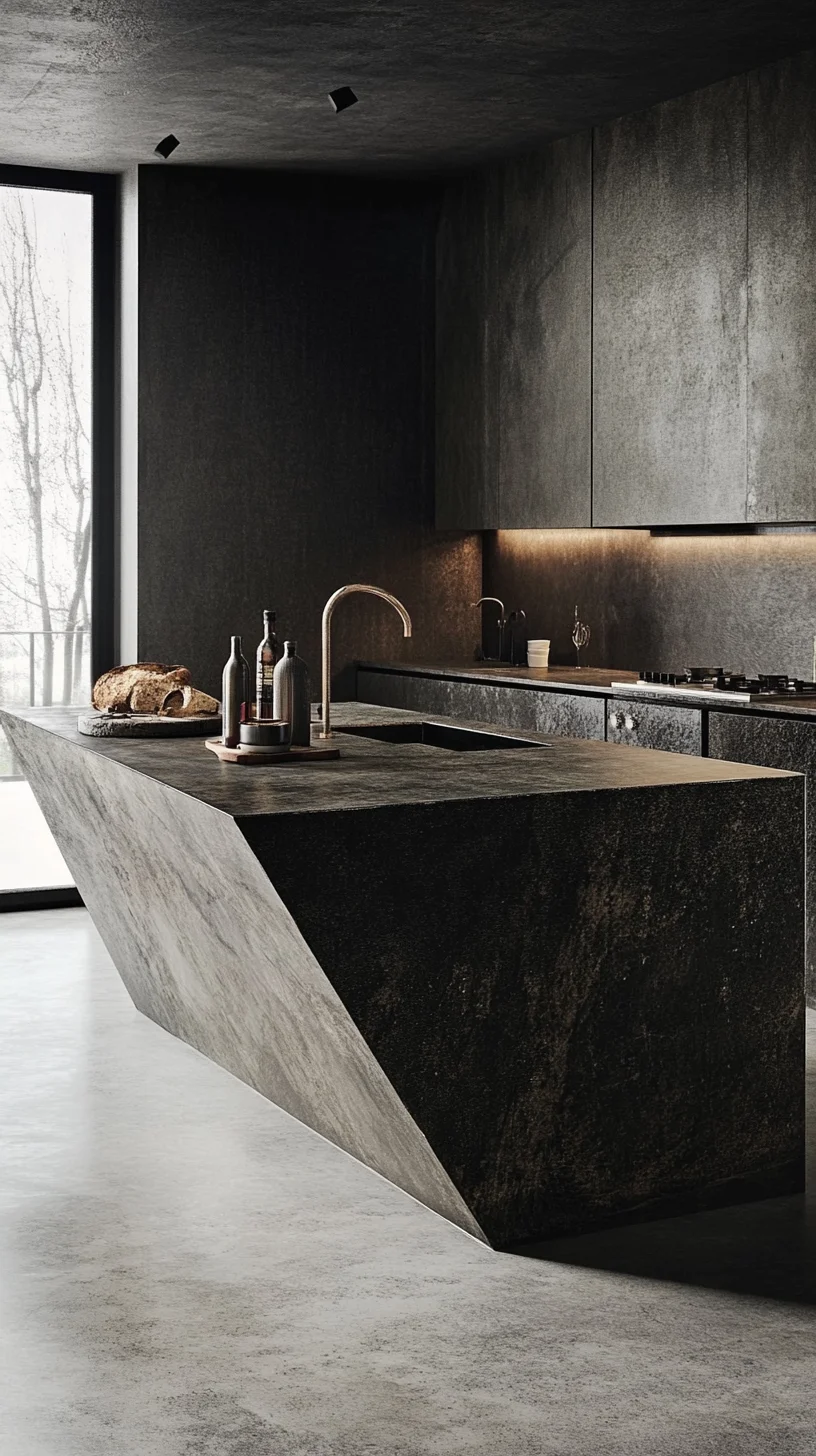 Embrace Modern Minimalism: The Bold Elegance of Geometric Kitchen Designs