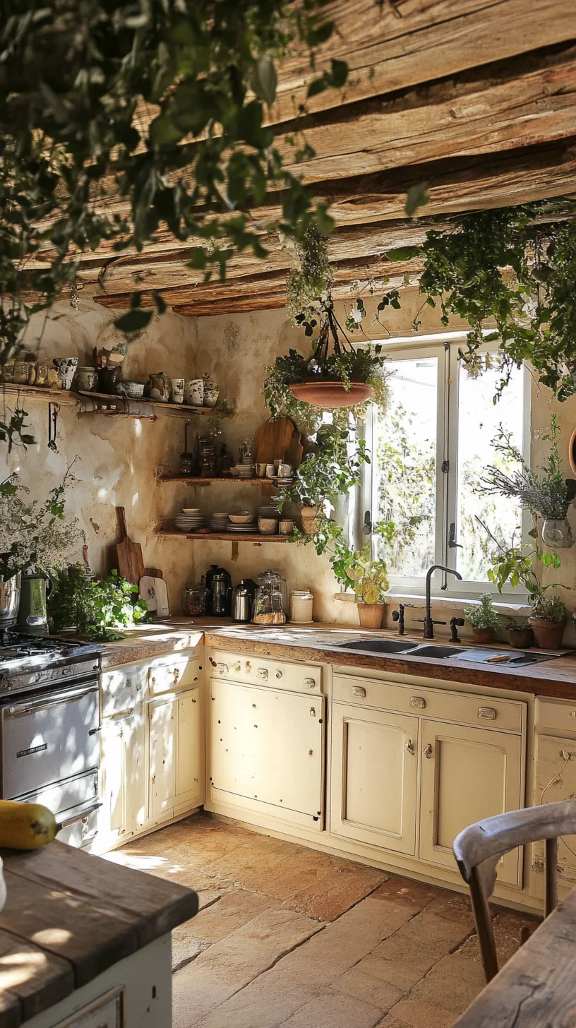 Embrace Nature: A Lush Green Kitchen Oasis for Inspired Living