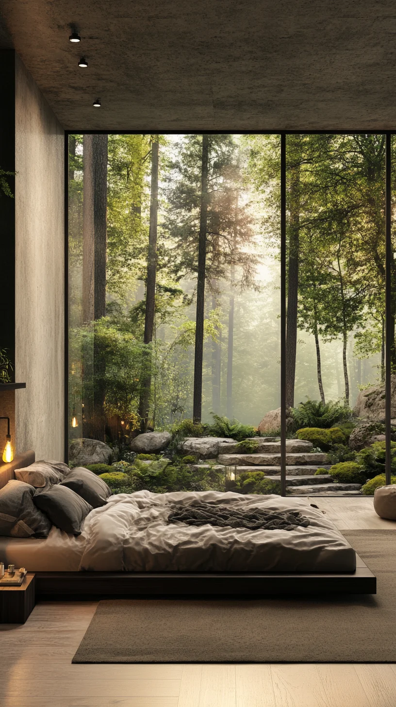 Embrace Nature: A Tranquil Haven with Earthy Elegance