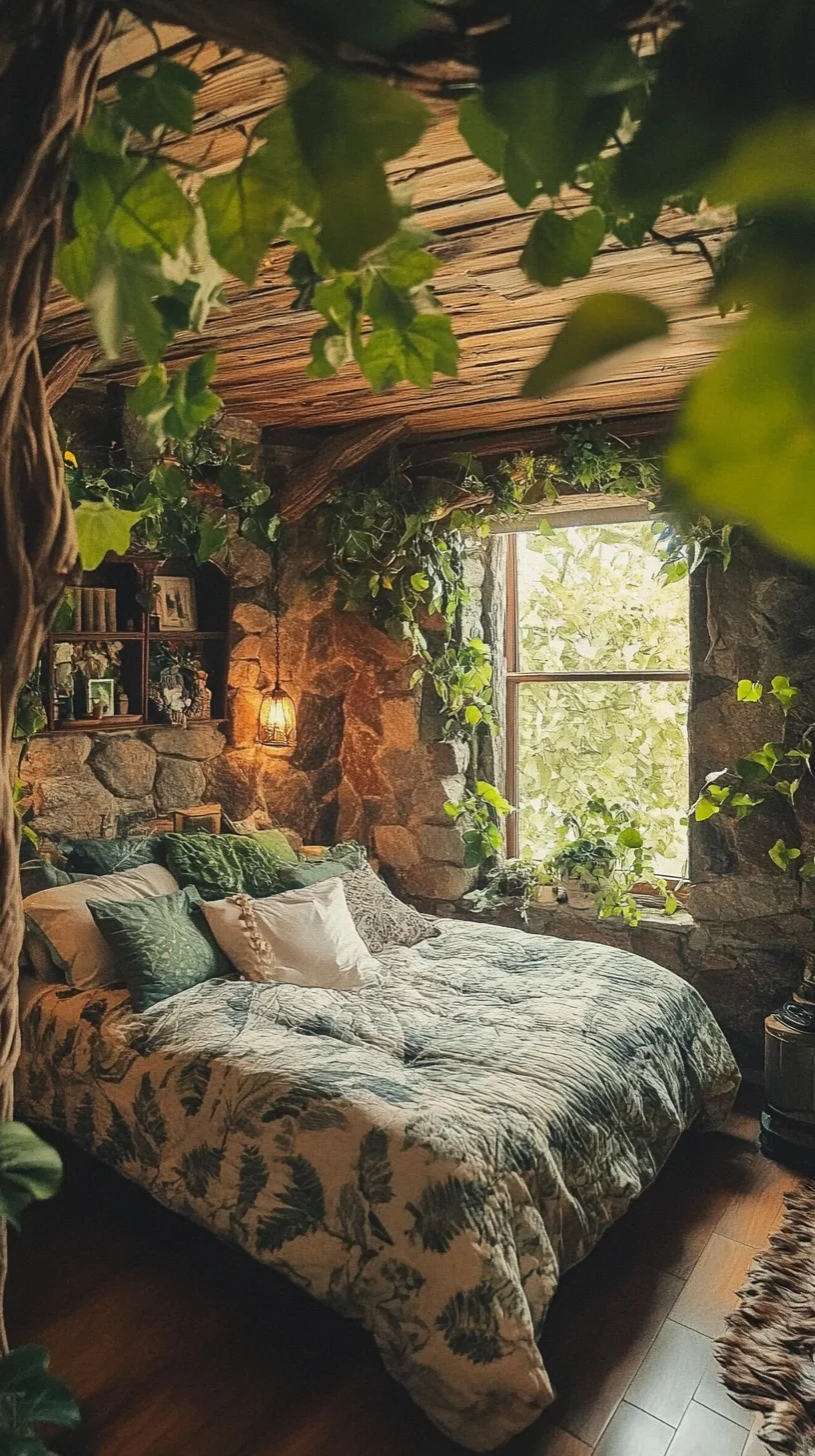 Embrace Nature Indoors: The Serene Bohemian Bedroom Retreat