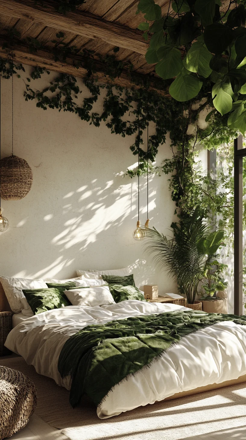 Embrace Nature: Transform Your Bedroom into a Serene Oasis with Greenery