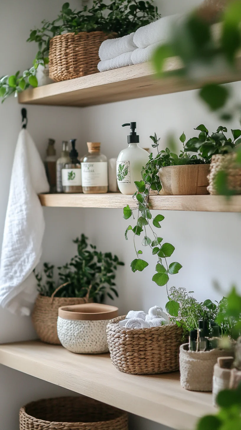 Embrace Nature: Transform Your Space with Lush Greenery and Natural Textures