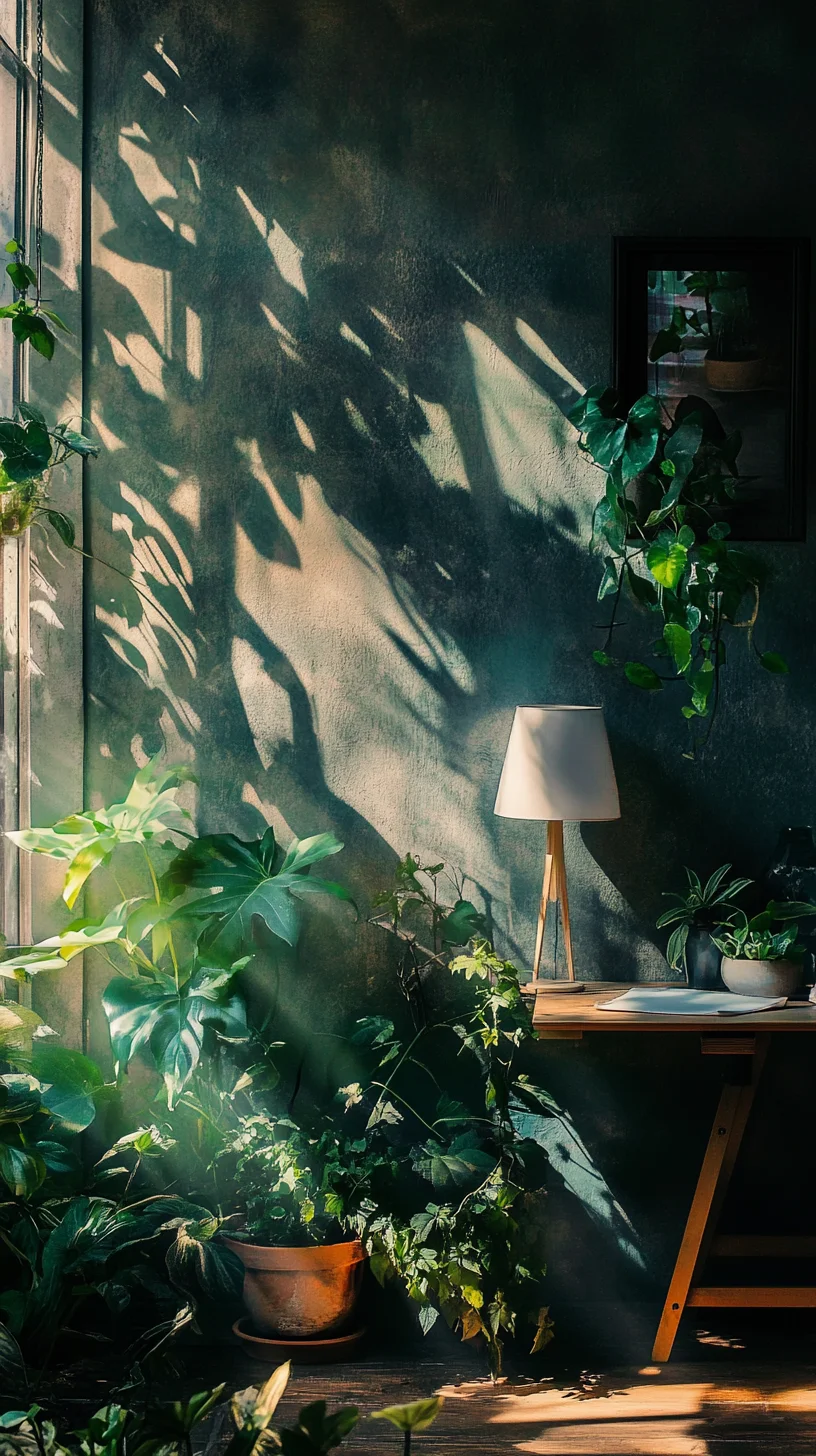 Embrace Nature: Transform Your Space with Lush Greenery and Soft Lighting