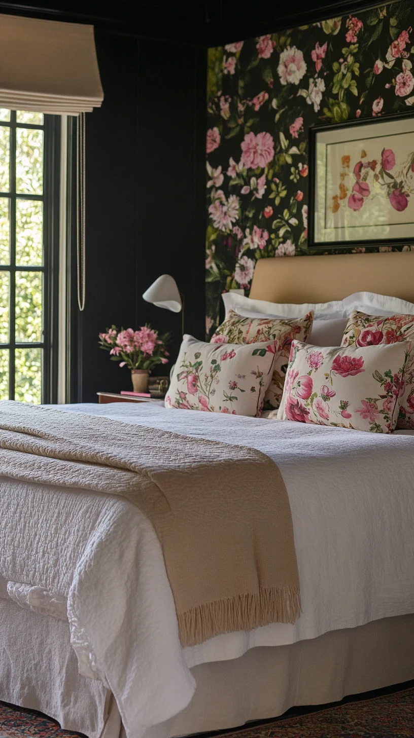 Embrace Nature with Floral Elegance in Your Bedroom Decor